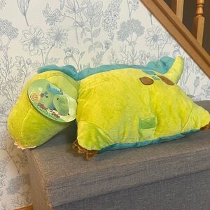 Green Dinosaur Pillow Pet